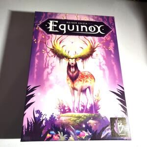 Equinox Board Game Purple Edition - Reiner Knizia, 2-5 Player - 100% Complete
